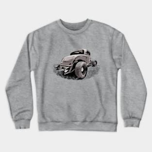 Gray 32 Ford Highboy Crewneck Sweatshirt